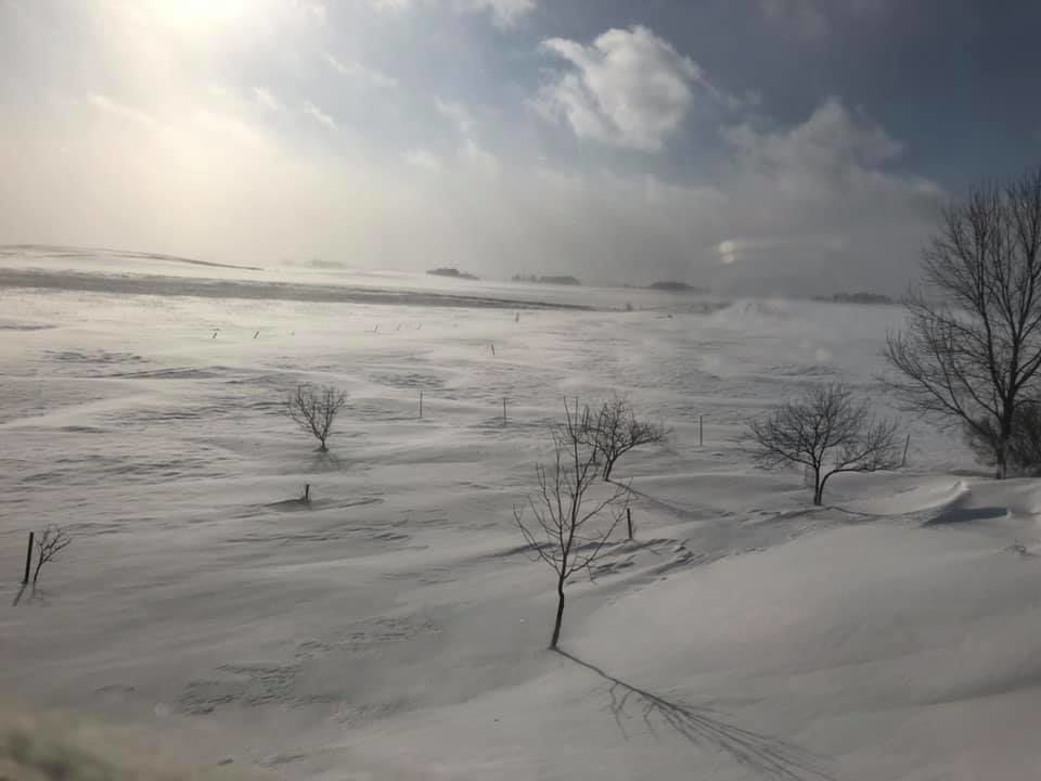 Snow drift